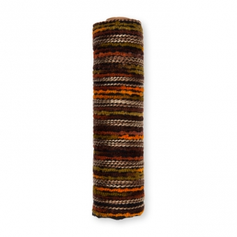 Band in Wolloptik 30 cm | multicolor natur/orange/grn