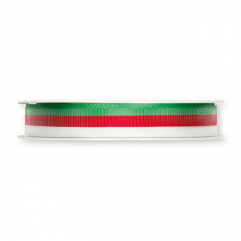 Nationalband 15 mm | Grn/Rot/Wei
