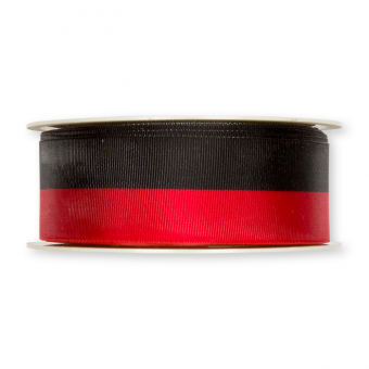 Nationalband 50 mm | Rot/Schwarz