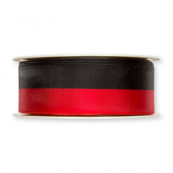 Nationalband 50 mm | Rot/Schwarz