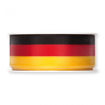 Nationalband 50 mm | Schwarz/Rot/Gold