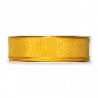 Standard Drahtkantenband 25 mm | Gelb (914)
