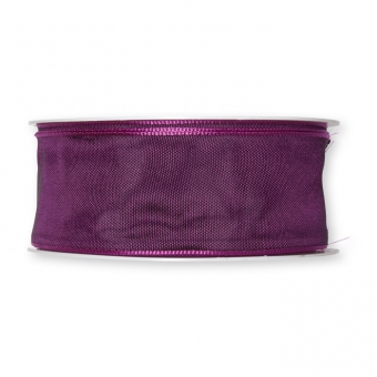 Standard Drahtkantenband 40 mm | Purple (556)