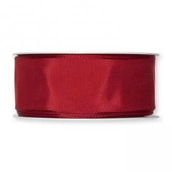 Standard Drahtkantenband 40 mm | Rubinrot (765)