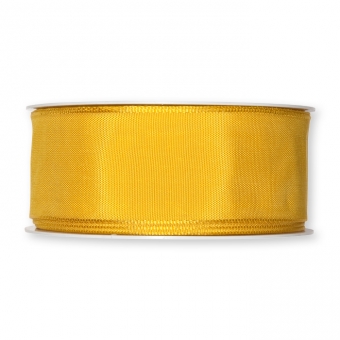 Standard Drahtkantenband 40 mm | Gelb (914)