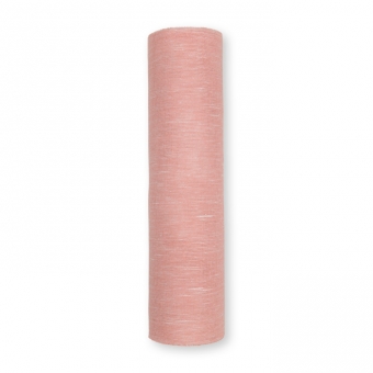 Dekorationsstoff "Leinenoptik" 200 mm | Flamingo