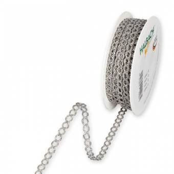 Lurexlitze drahtverstrkt Silber