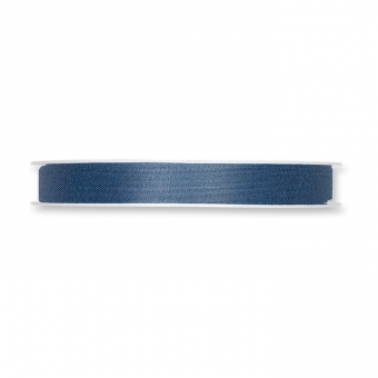 mattes Taftband Baumwolloptik 10 mm | Jeansblau (50)