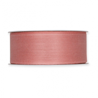 mattes Taftband Baumwolloptik 40 mm | Blush Rose (123)