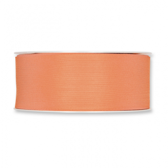 mattes Taftband Baumwolloptik 40 mm | Apricot (20)