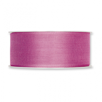 mattes Taftband Baumwolloptik 40 mm | Pink (512)