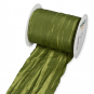 Plissee-Taftband / Taftstoff, Farbe: Moosgrün