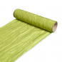 Plissee-Taftband / Taftstoff, Farbe: Grün