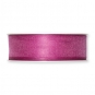 Organzaband mit formbare Drahtkanten, Farbe: Pink (60)