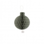 Wabenpapier "Kugel"  ca. 23 cm, Farbe: Grau