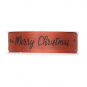 Druckband "Merry Christmas", Farbe: Rosenholz/Schwarz