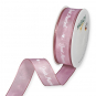 Druckband "Just Married", Farbe: Altrosa/Wei