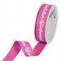 Druckband "Herzlichen Glckwunsch", Farbe: Pink/Wei