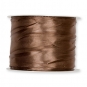 Crush-Satinband/-stoff, Farbe: Hellbraun