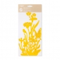 Filz-Sticker "Blumen", Farbe: gelb