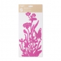 Filz-Sticker "Blumen", Farbe: rosa