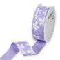 Druckband "Blten", Farbe: Lavendel/Wei