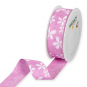 Druckband "Blten", Farbe: Pink/Wei