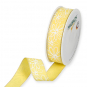 Druckband "Blten", Farbe: Gelb/Wei