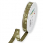 Druckband "Bltter", Farbe: Olivgrn/Pastellgrn