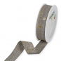 Druckband "Sterne", Farbe: Natur/Gold