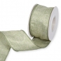 Dekorationsband "Glitter", Farbe: Pastellgrn/Gold