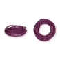 Kordel Natur-Raffia, Farbe: violet