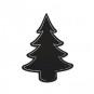 Tafelstoff-Sticker "Tanne", Farbe: 20cm|schwarz