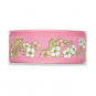 Druckband "Blumenranken", Farbe: pink