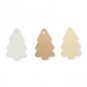 Papier-Anhnger "Tannenbaum", Farbe: creme/hellgold/gold