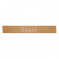 Papier-Deko "Home" 3 Stck, Farbe: Natur/Wei