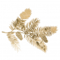 Paper Cutting "Tannenzweig", Farbe: Gold