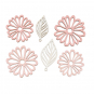 Rosa/Pastellrosa/Wei
