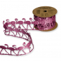 Satin-Stanzband "Flamingo", Farbe: Altrosa