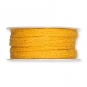 Jute-Flechtband, Farbe: gelb