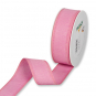 Dekorationsband Baumwoll-Optik, Farbe: Pink
