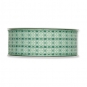 Dekorationsband "Mosaik", Farbe: Mint/Weiß/Grün