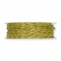 Jute-/Acetat-Kordel, Farbe: grn/natur