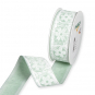 Druckband "Blten", Farbe: Mint/Wei