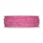 Kordel matt, meliert, Farbe: pink/rose