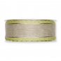 Leinenband mit Bogenkanten, Farbe: Natur/Pastellgrn