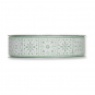 Druckband "Fliesen-Ornament", Farbe: Mint/Wei