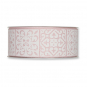 Druckband "Fliesen-Ornament", Farbe: Pastellrosa/Wei