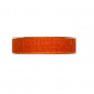 Dekoband "Baumwoll-Optik", Farbe: dunkles Orange