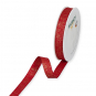 Lurexband meliert, Farbe: Rot/Gold